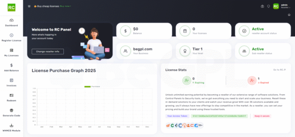 ResellerCenter v50.0.1 – Licensing System for cPanel, LiteSpeed, CloudLinux, and 15 more!